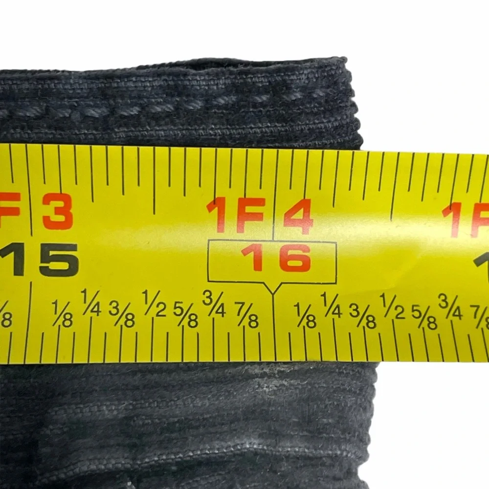 Joe's Jeans Classic Fit Corduroy Distressed Black Pants Size 32x30